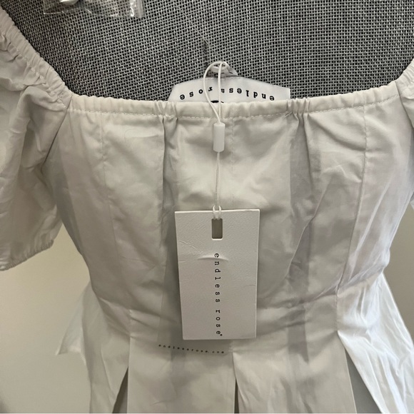 ENDLESS ROSE
CORSET TOP WITH PLEATS - Picture 6 of 8